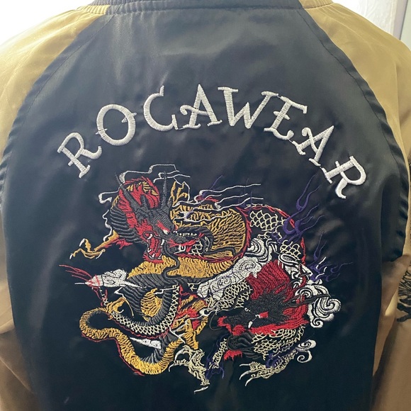 Rocawear Stitched Bomber Jacket - Picture 6 of 13